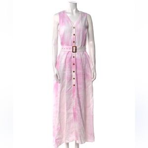 SOLID & STRIPED Linen Maxi Dress